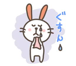 USAPON is funny rabbit. sticker #2668436