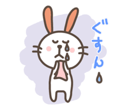USAPON is funny rabbit. sticker #2668436