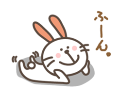 USAPON is funny rabbit. sticker #2668438
