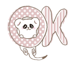 Funny grouse parent-child & cute ermine sticker #2668699