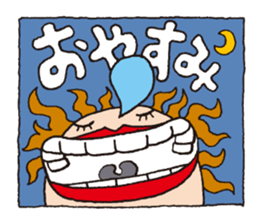 Japanese unpleasant girl sticker #2669588