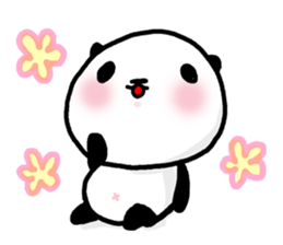 Panda riddled freewheelingly 2 sticker #2669816