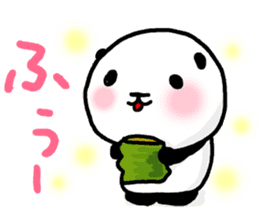 Panda riddled freewheelingly 2 sticker #2669832