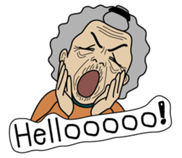 Grandma Ama sticker #2670091