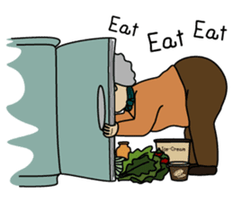 Grandma Ama sticker #2670124