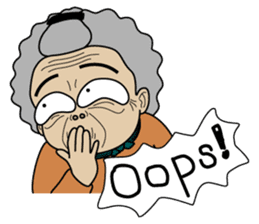 Grandma Ama sticker #2670126