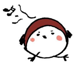 the sparrow named Mame-chan sticker #2670191