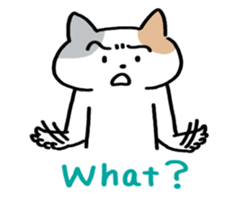 The talkative sign language sticker No.2 sticker #2670446