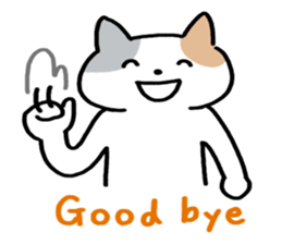 The talkative sign language sticker No.2 sticker #2670450