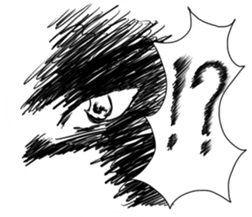 I will talk  by the eye. sticker #2670538