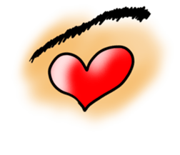 I will talk  by the eye. sticker #2670547