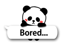 Cute Pandan(English) sticker #2671095