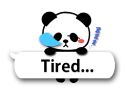 Cute Pandan(English) sticker #2671114