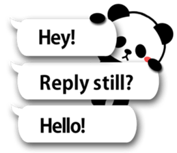 Cute Pandan(English) sticker #2671123