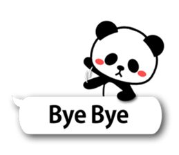 Cute Pandan(English) sticker #2671130