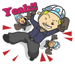 Reinforcing rod man Takumi sticker #2671282