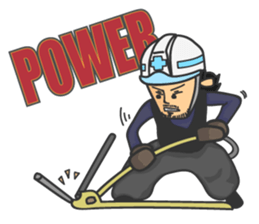 Reinforcing rod man Takumi sticker #2671284