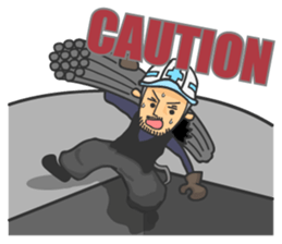 Reinforcing rod man Takumi sticker #2671286