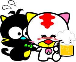 Two lovely kittens sticker #2671463