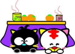 Two lovely kittens sticker #2671477