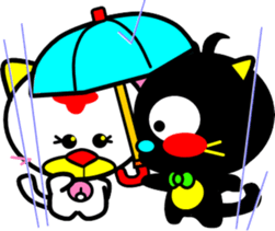 Two lovely kittens sticker #2671480