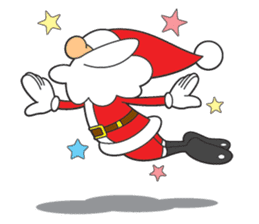 Lazy Santa Claus sticker #2672000
