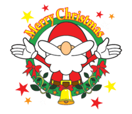 Lazy Santa Claus sticker #2672007