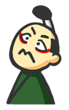 Kabuki and Ukiyo-e style sticker #2672025