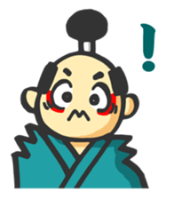 Kabuki and Ukiyo-e style sticker #2672030