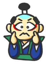 Kabuki and Ukiyo-e style sticker #2672040