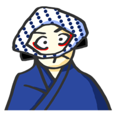 Kabuki and Ukiyo-e style sticker #2672044