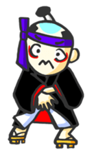 Kabuki and Ukiyo-e style sticker #2672049