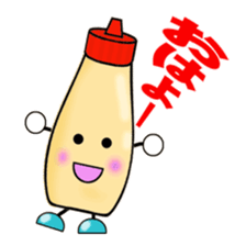 ketchup and mayonnaise sticker #2672052