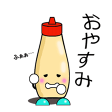 ketchup and mayonnaise sticker #2672053