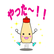 ketchup and mayonnaise sticker #2672056