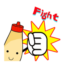 ketchup and mayonnaise sticker #2672057