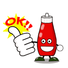 ketchup and mayonnaise sticker #2672058