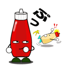 ketchup and mayonnaise sticker #2672061