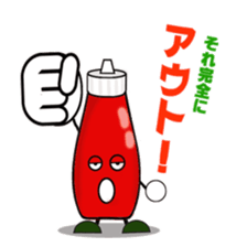ketchup and mayonnaise sticker #2672063