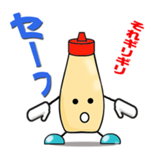 ketchup and mayonnaise sticker #2672064