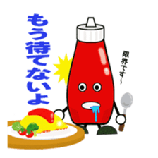 ketchup and mayonnaise sticker #2672065