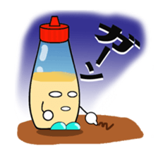ketchup and mayonnaise sticker #2672067