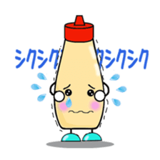 ketchup and mayonnaise sticker #2672069