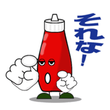 ketchup and mayonnaise sticker #2672072