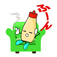 ketchup and mayonnaise sticker #2672073