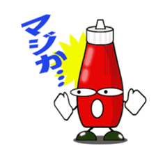 ketchup and mayonnaise sticker #2672074