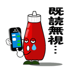 ketchup and mayonnaise sticker #2672076