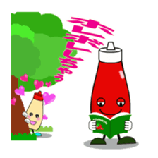 ketchup and mayonnaise sticker #2672079