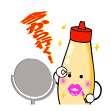 ketchup and mayonnaise sticker #2672080