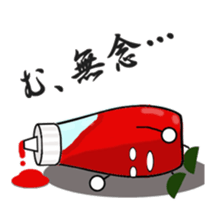 ketchup and mayonnaise sticker #2672082